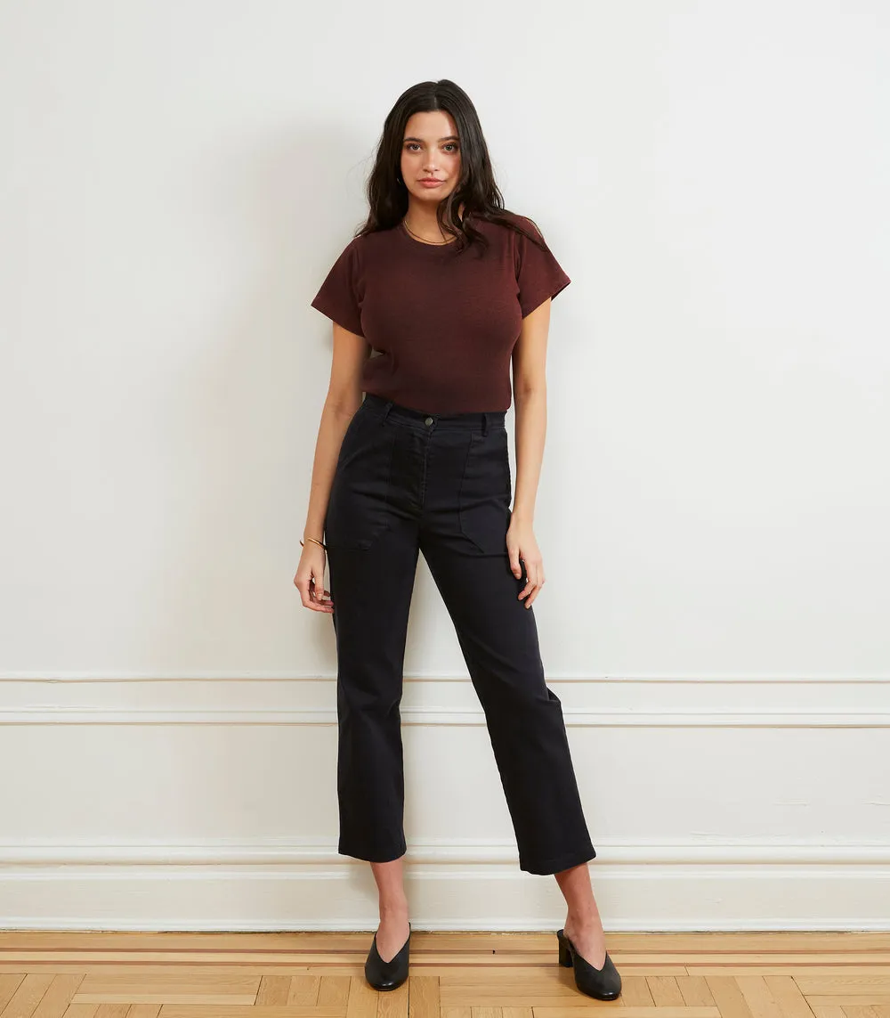 James Straight Leg Work Pants in Twilight Blue