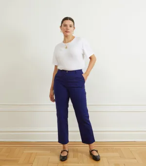 James Straight Leg Work Pants in Twilight Blue