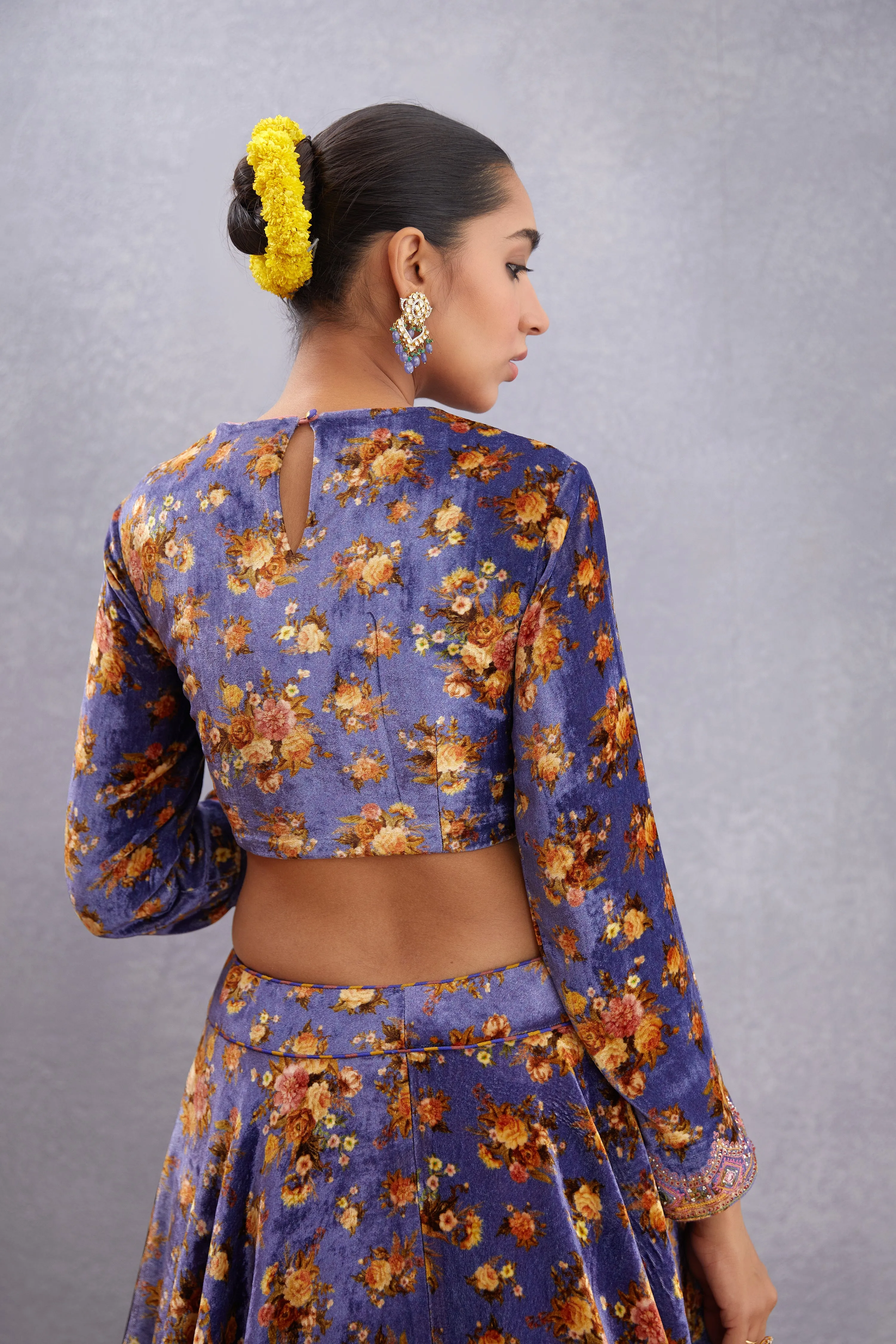 Jamuni Makhmal Kiranpreet Blouse