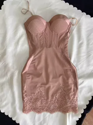 JazzHer Simple Sheath Straps Short Birthday Dress Pink Homecoming Dresses (PRE-ORDER)