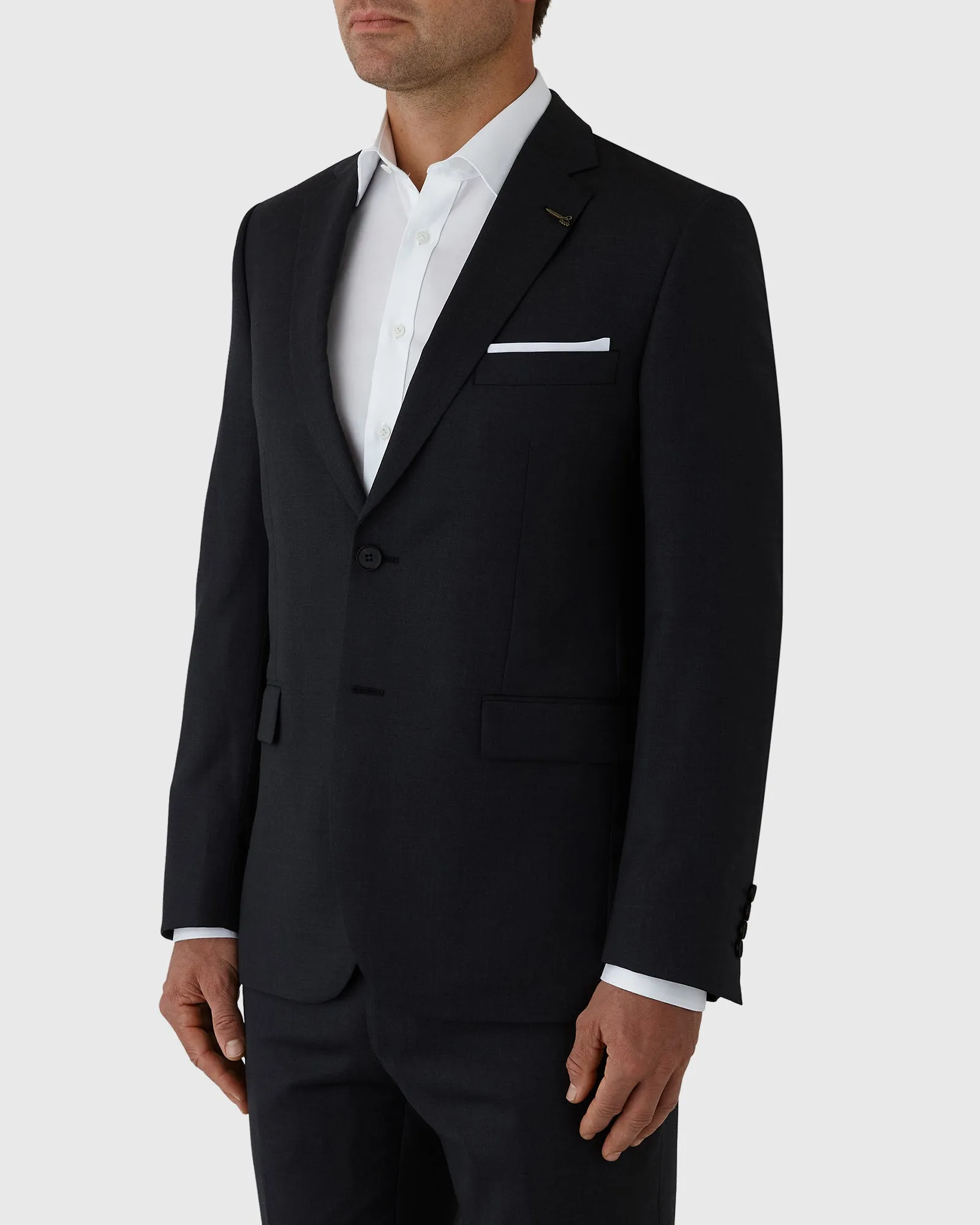 JOE BLACK FCZ027 ANCHOR CHARCOAL 2 PIECE SUIT