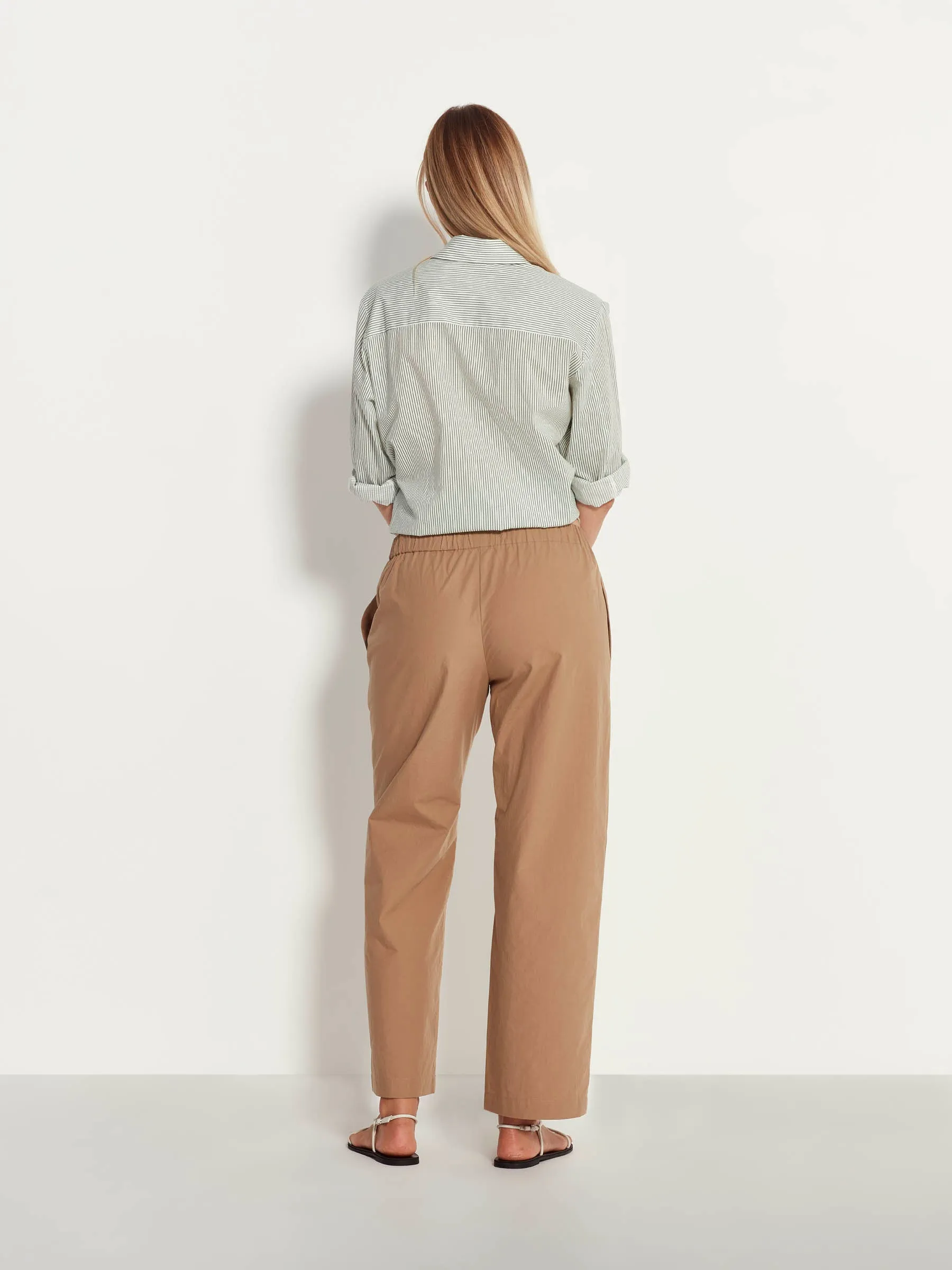Juliette Hogan Ko Trouser - Taupe