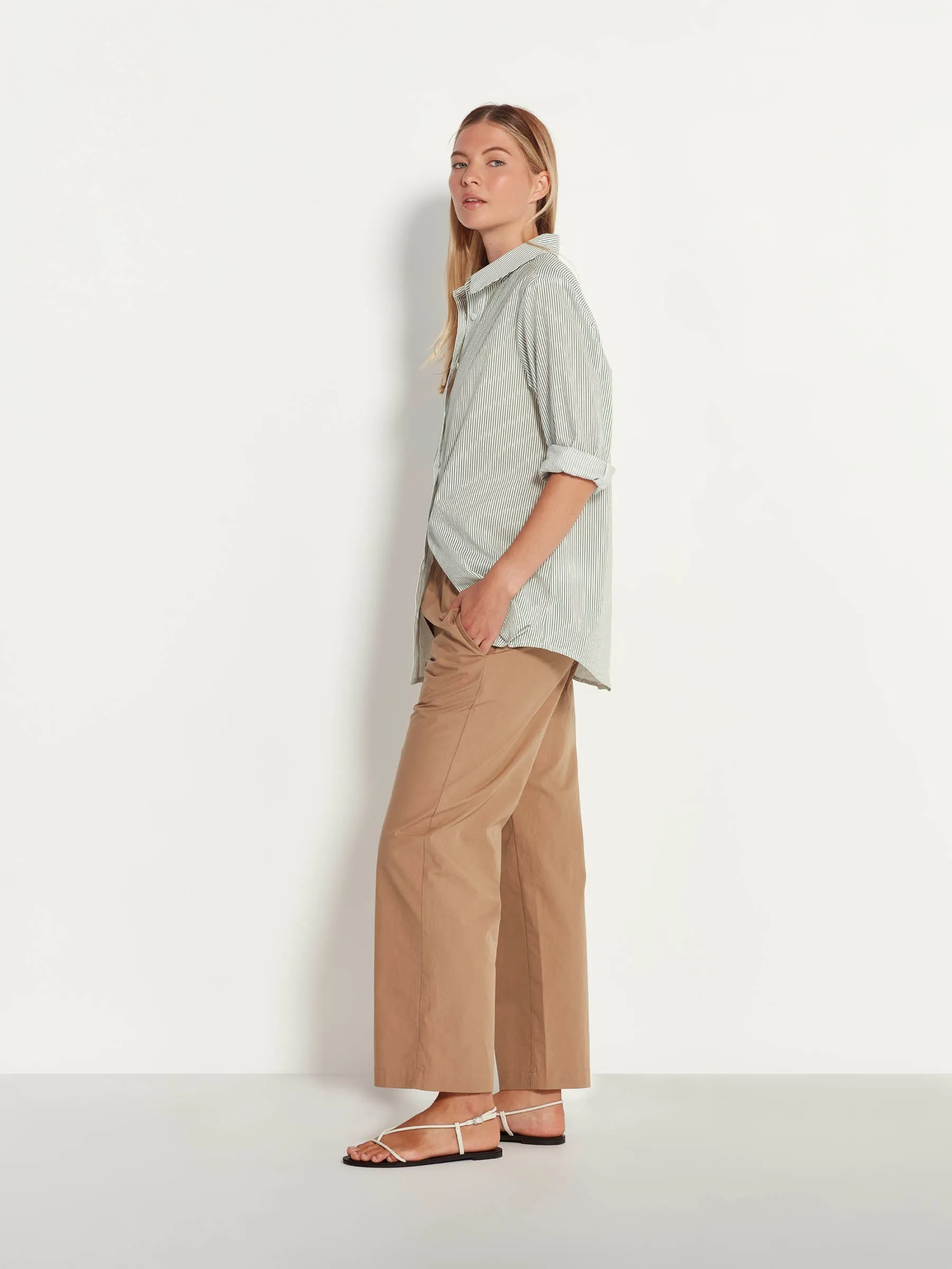 Juliette Hogan Ko Trouser - Taupe