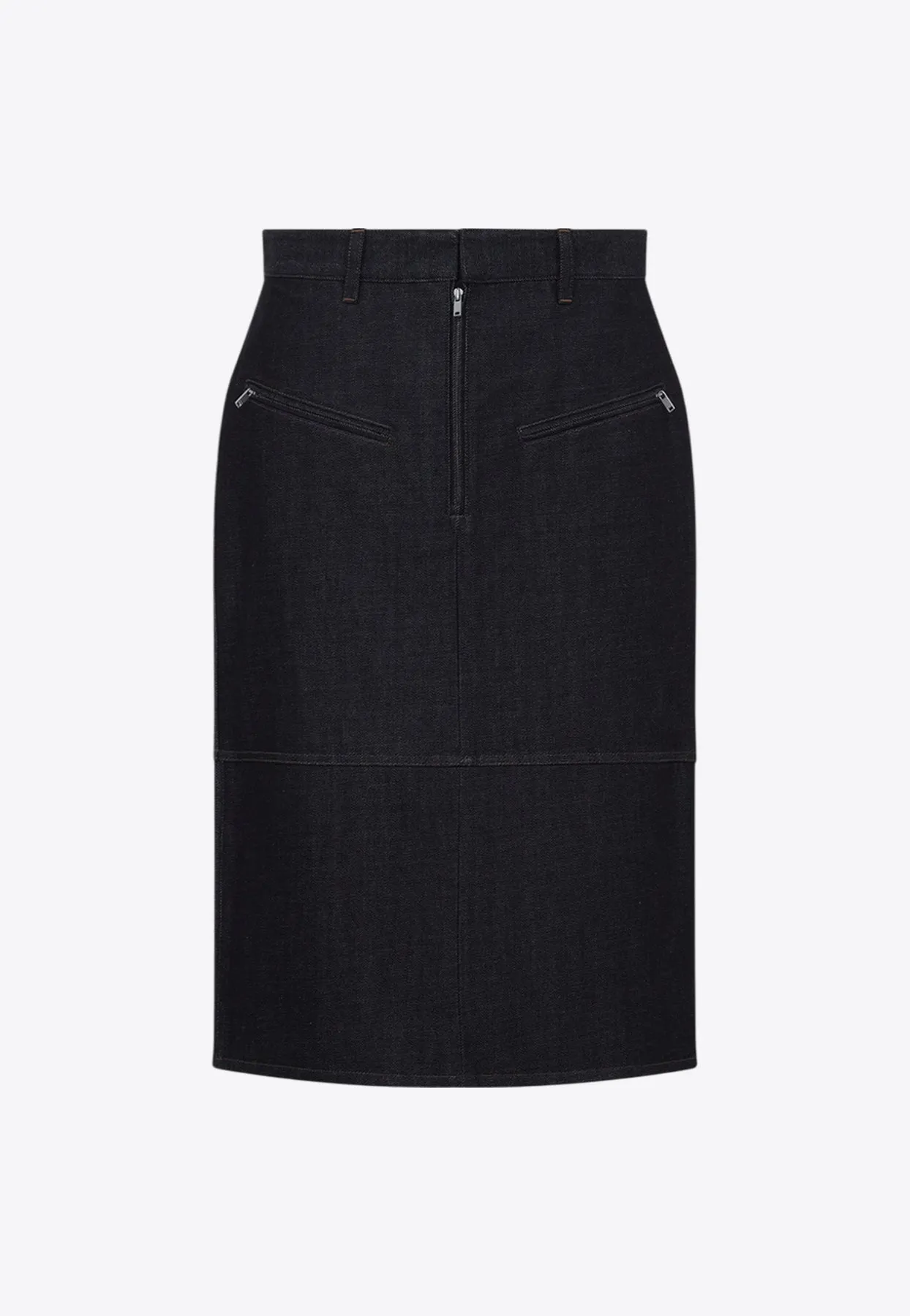 Knee-Length Pencil Skirt