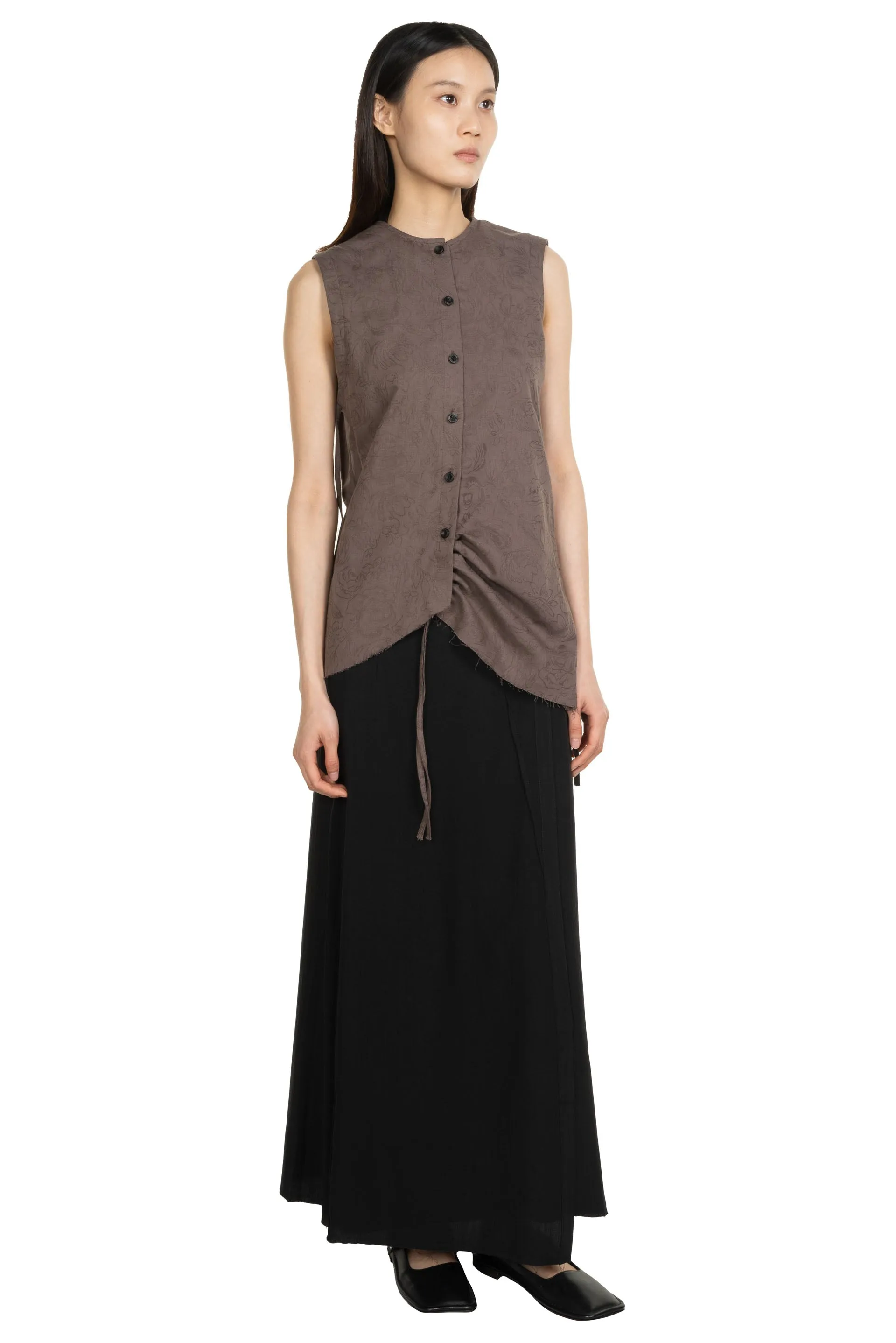 Lace Layer A-line Skirt