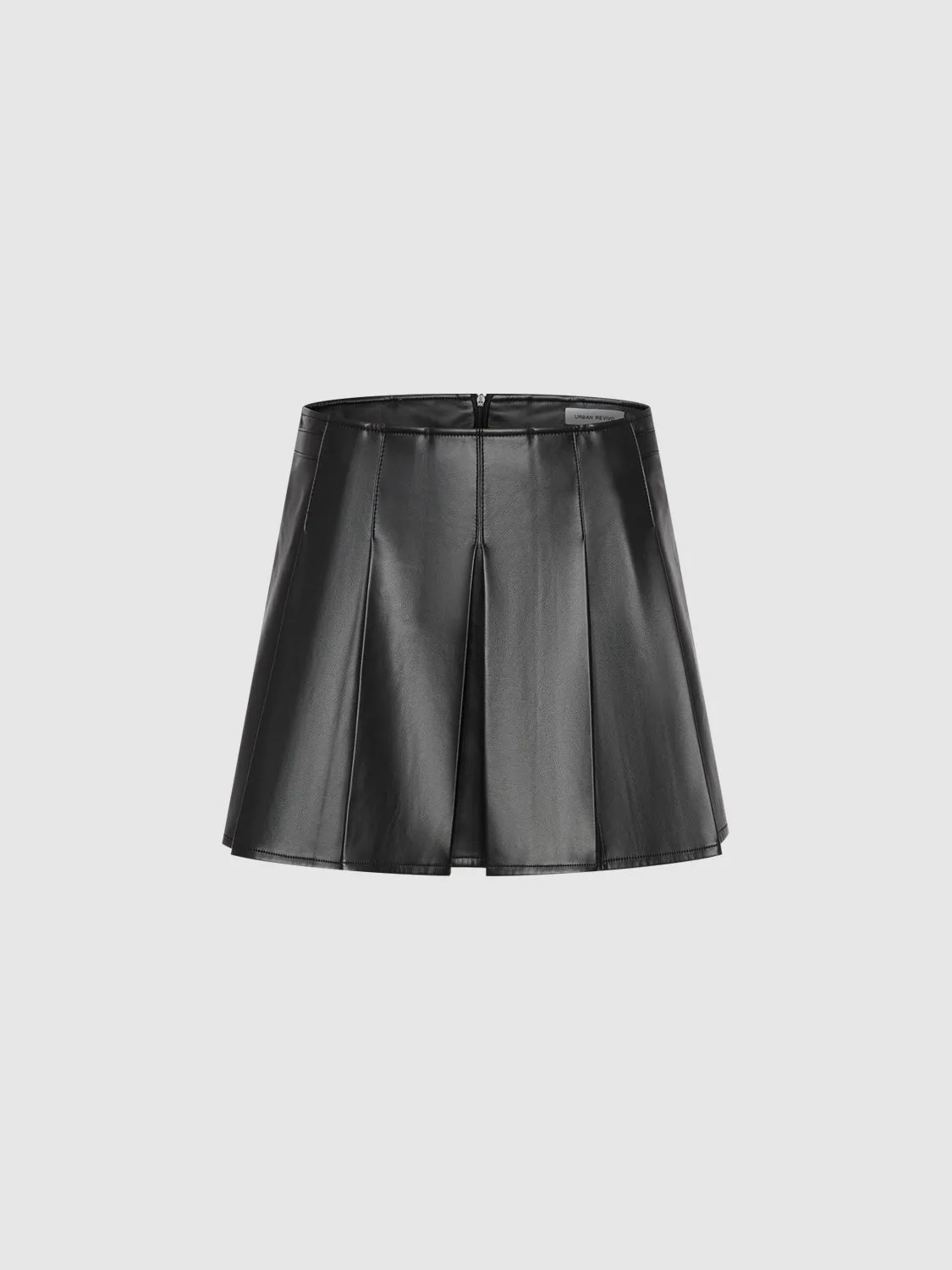 Leather A-Line Skirts