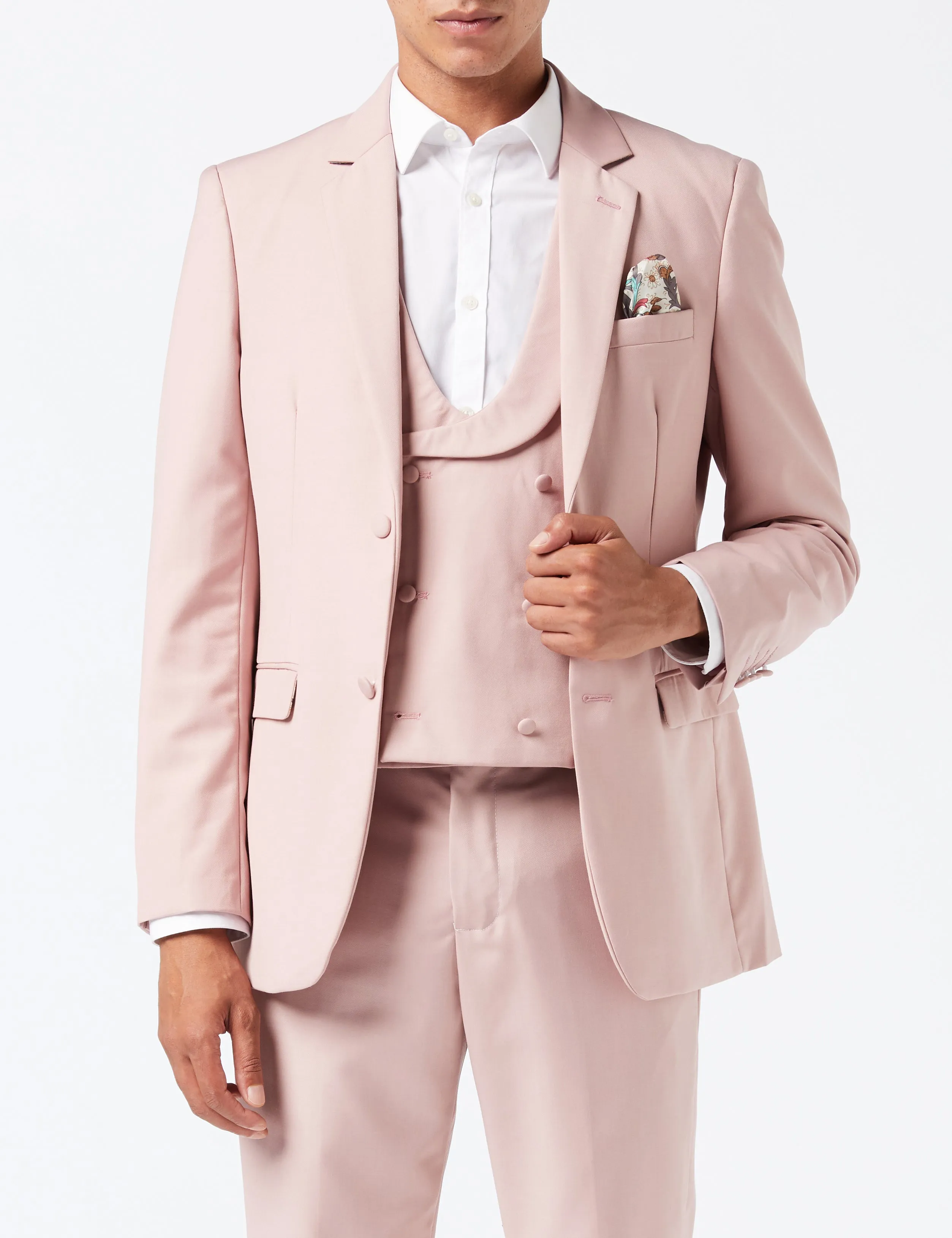 LETE - Pink Summer Wedding Suit