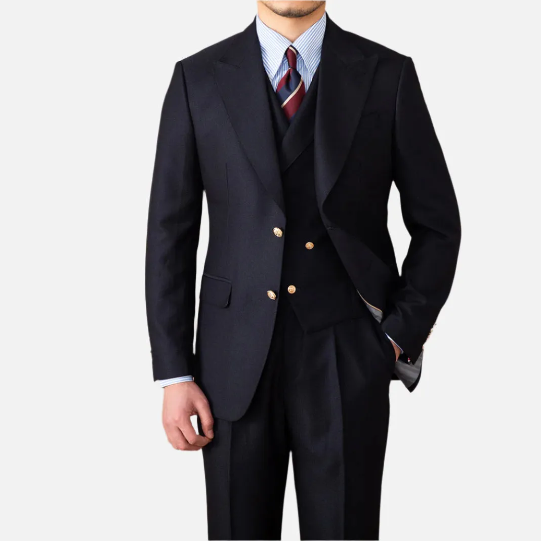London Slim Fit Three-Piece Suit