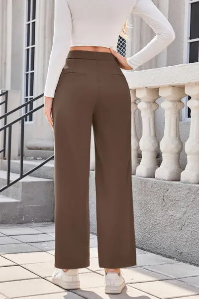 Lovelet High Waist Wide Straight Pants S-XL