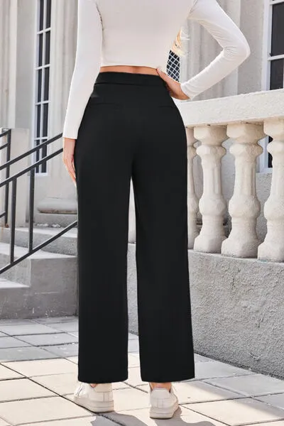 Lovelet High Waist Wide Straight Pants S-XL