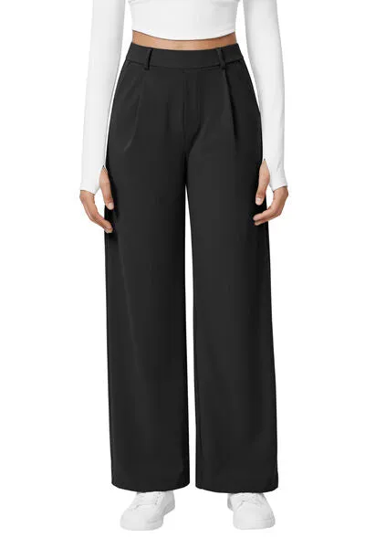 Lovelet High Waist Wide Straight Pants S-XL