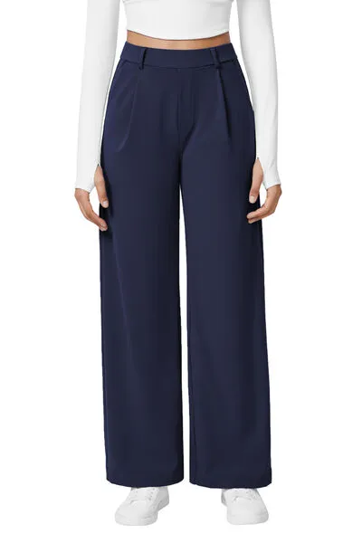 Lovelet High Waist Wide Straight Pants S-XL
