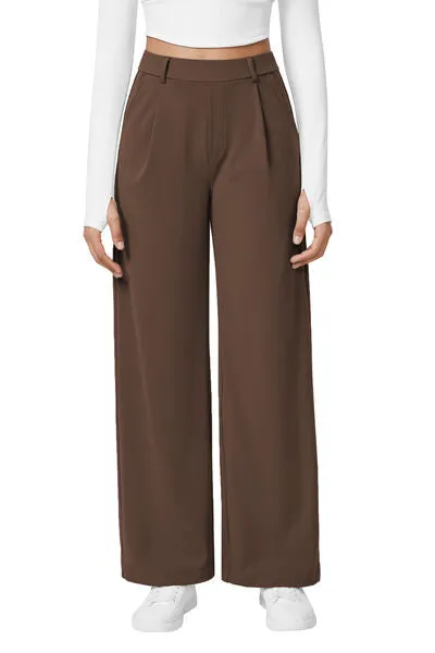 Lovelet High Waist Wide Straight Pants S-XL