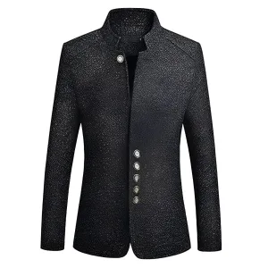 Marion High-Collar Blazer