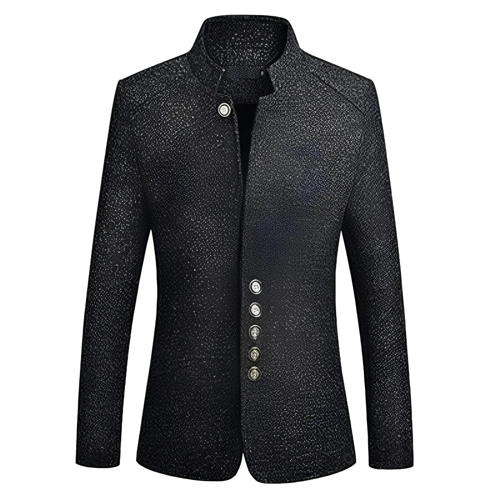 Marion High-Collar Blazer