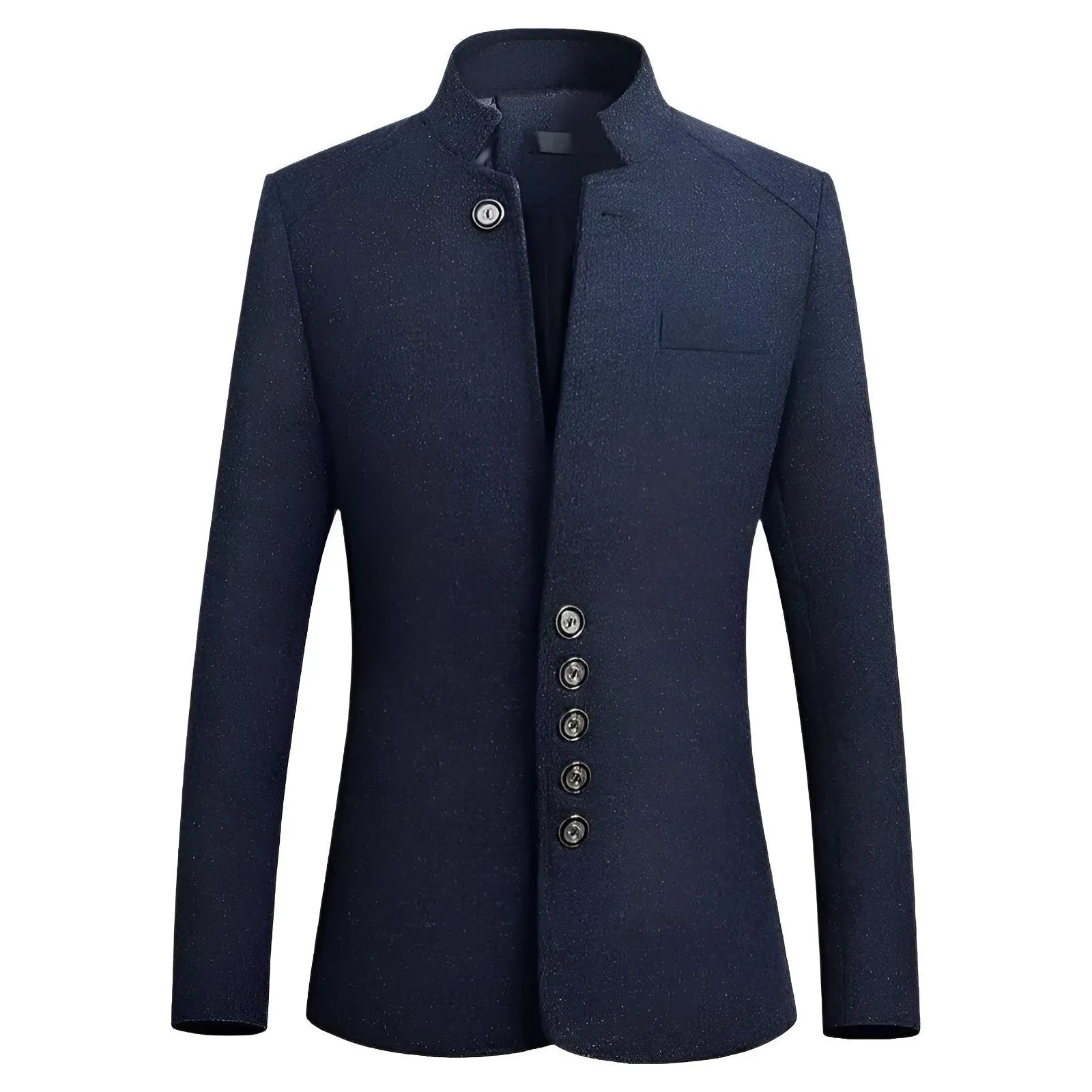 Marion High-Collar Blazer