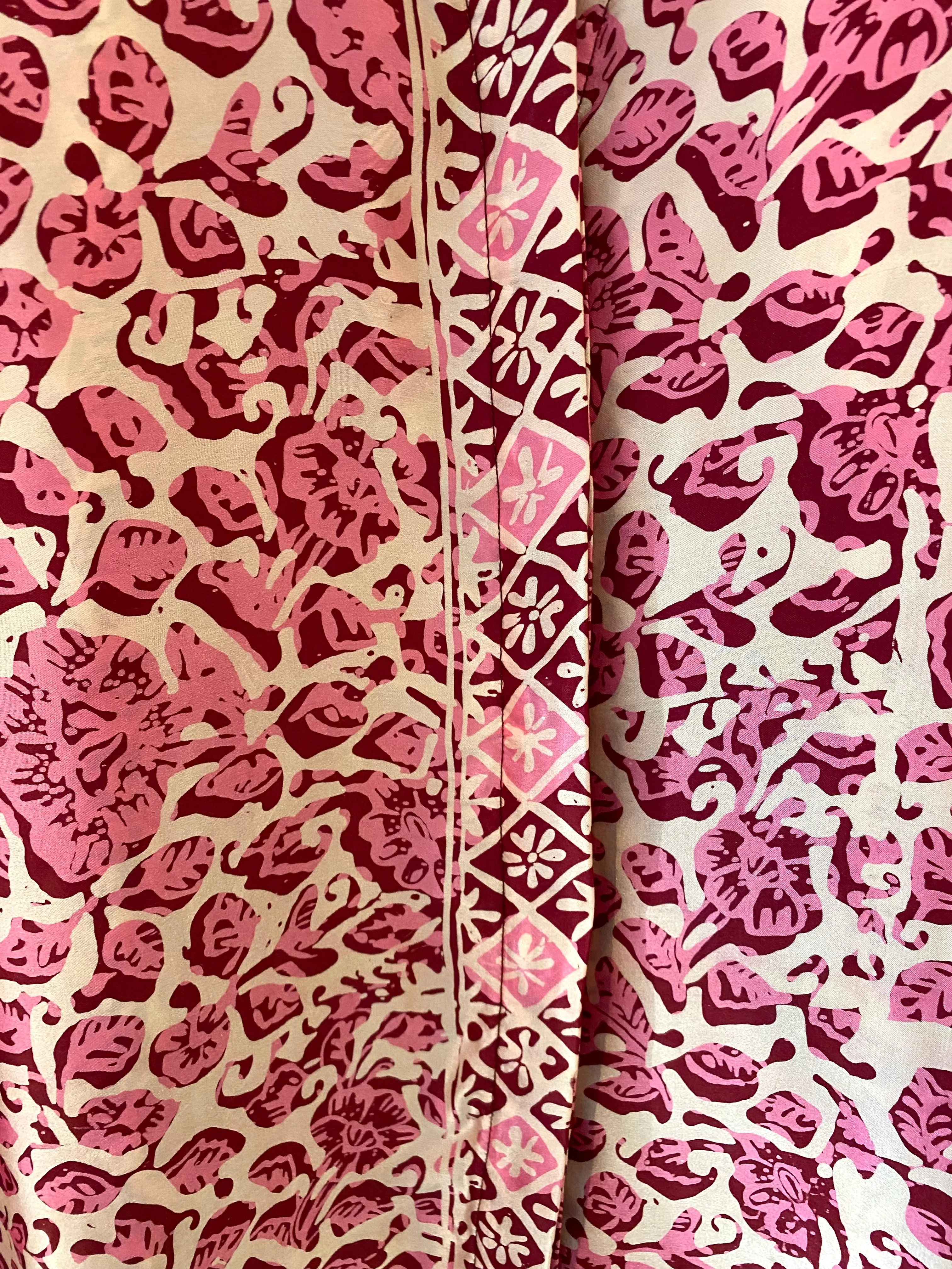 Marseille Silk Blouse in Pink