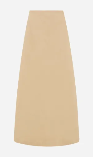 Matteau | A-Line Skirt - Sand
