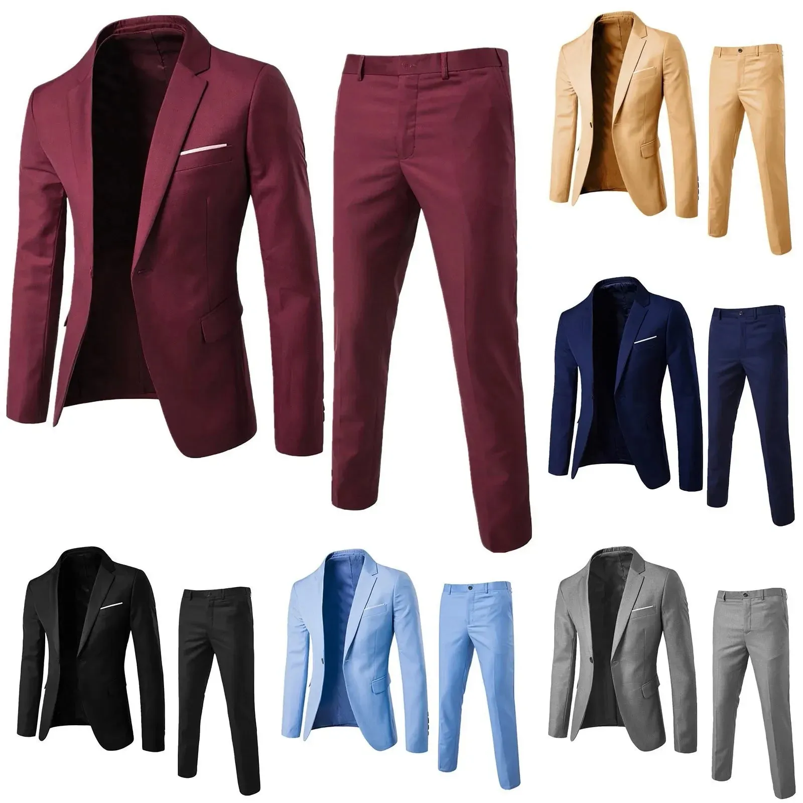 Men's Business Wedding Party Suits
