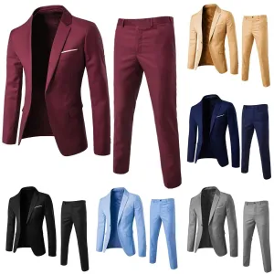 Men's Business Wedding Party Suits
