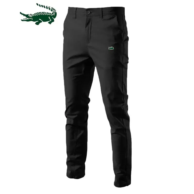 Men's Solid Color Slim Fit Pants