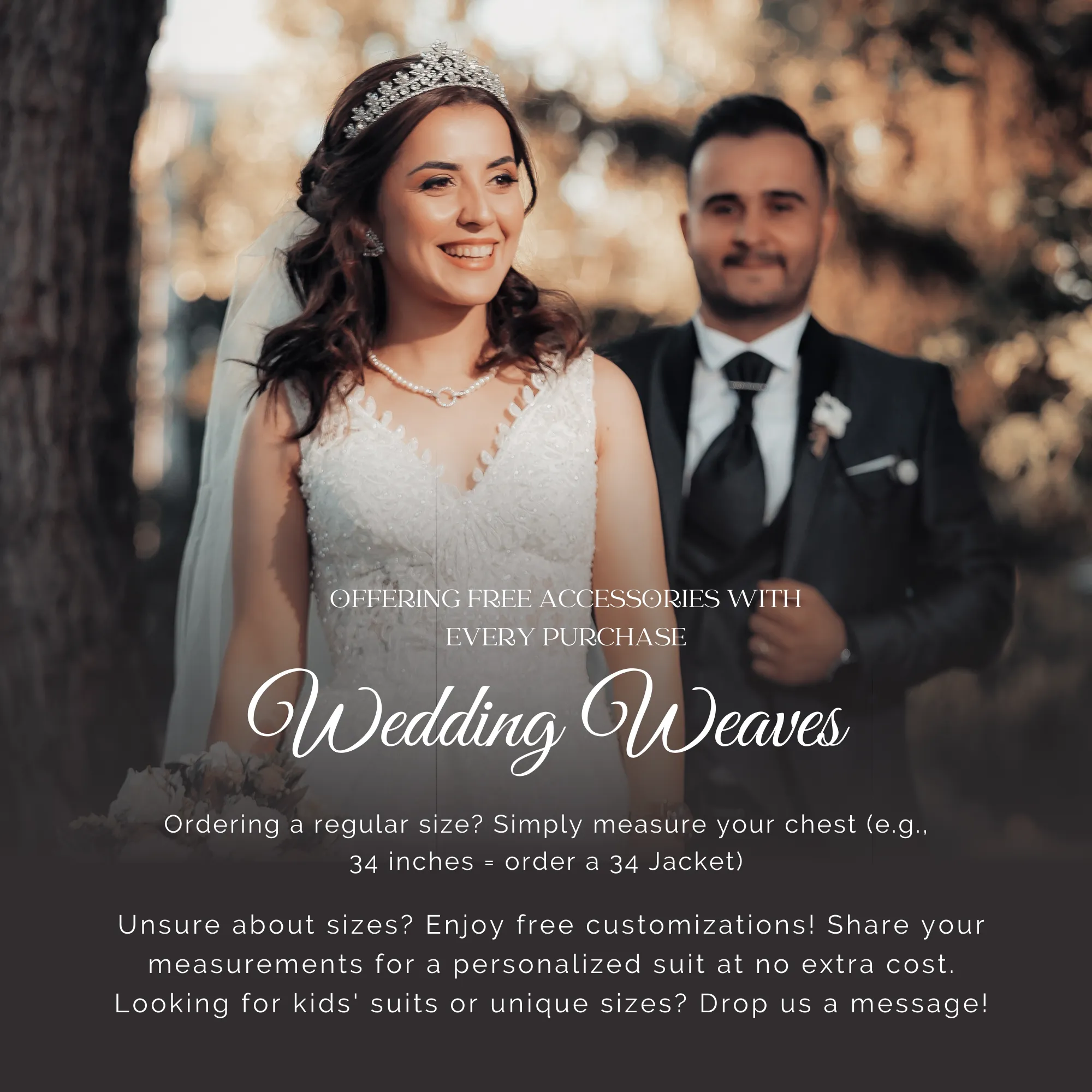 Men's Stylish Black Three-Piece Suit – Custom Made Bespoke Wedding Attire with White Double-Breasted Waistcoat