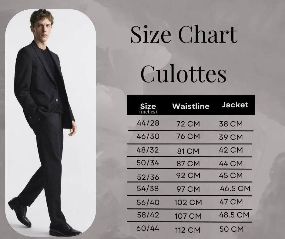 Men's Tailored Navy 3PC Suit