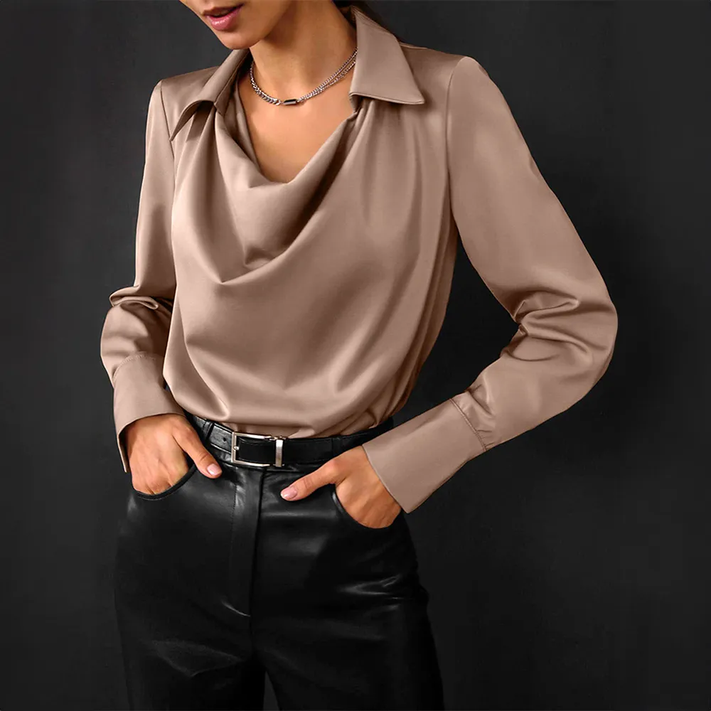 Milana - Elegant silk blouse for women