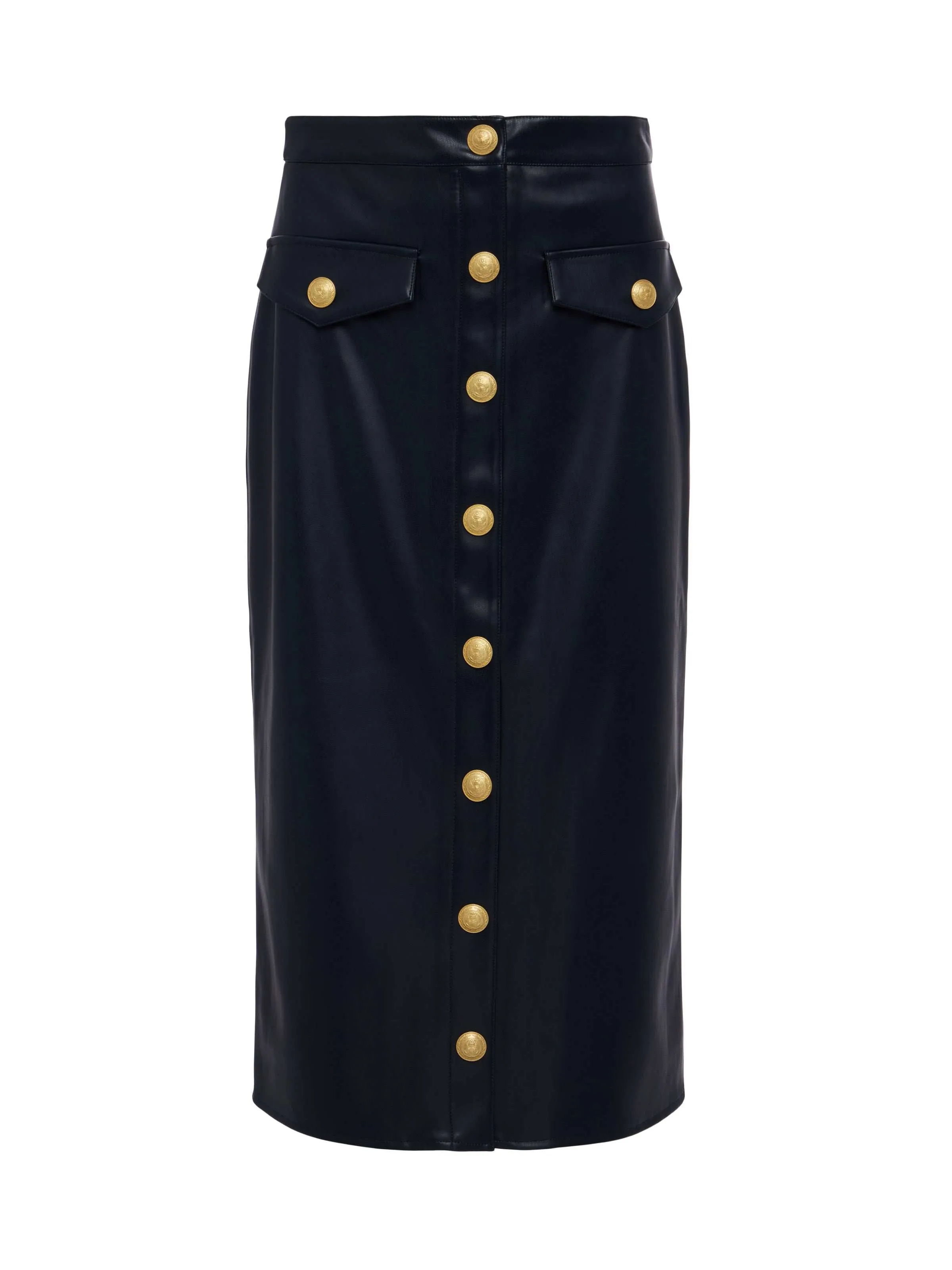 Milann Vegan Leather Skirt