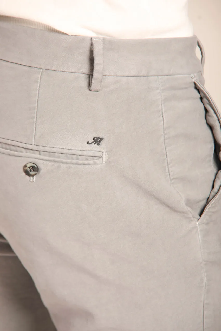 Milano men's chino pants in moleskin extra slim fit