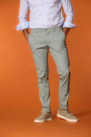 Milano men's chino pants in stretch fabric extra slim fit