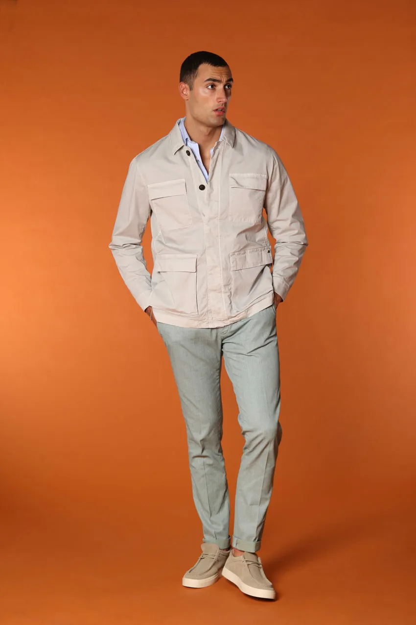 Milano men's chino pants in stretch fabric extra slim fit