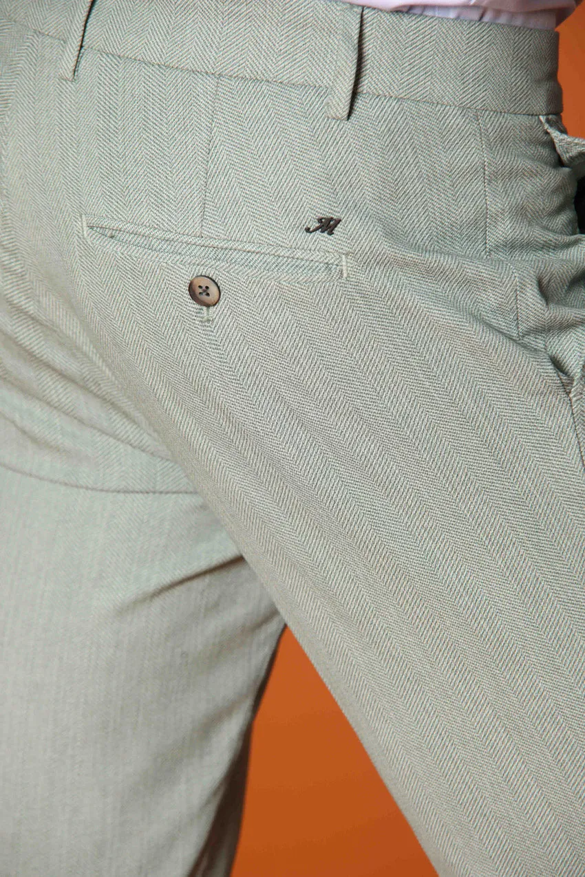 Milano men's chino pants in stretch fabric extra slim fit