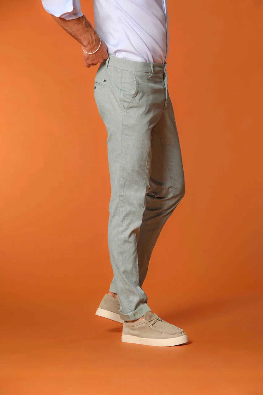 Milano men's chino pants in stretch fabric extra slim fit