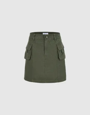 Mini A-Line Skirt