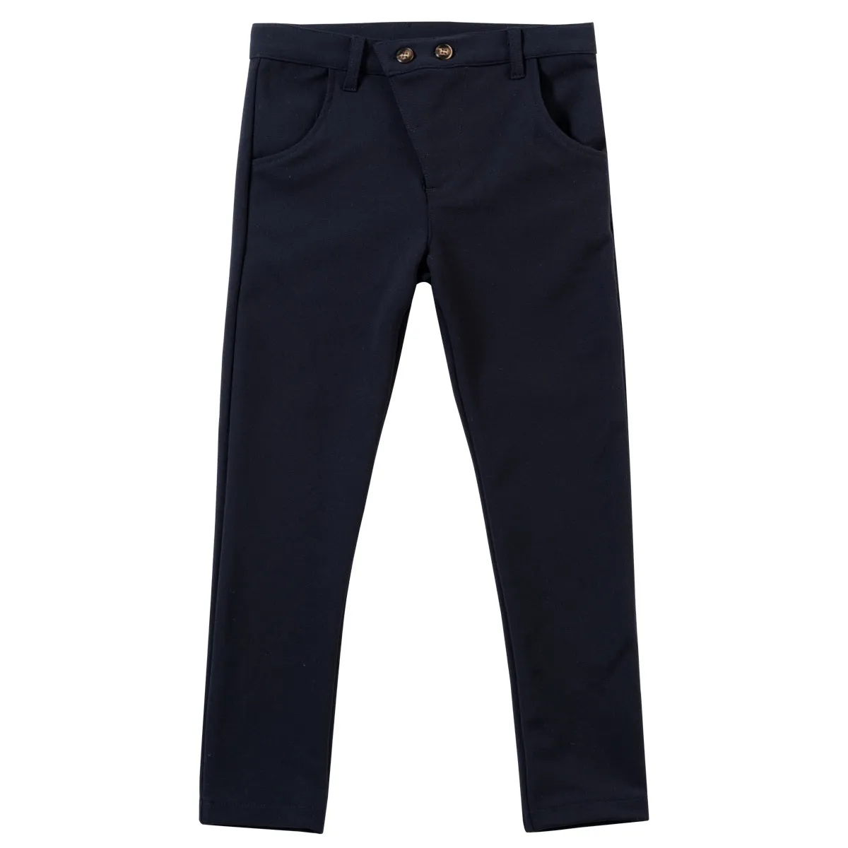 Navy dress slim pants by Klai