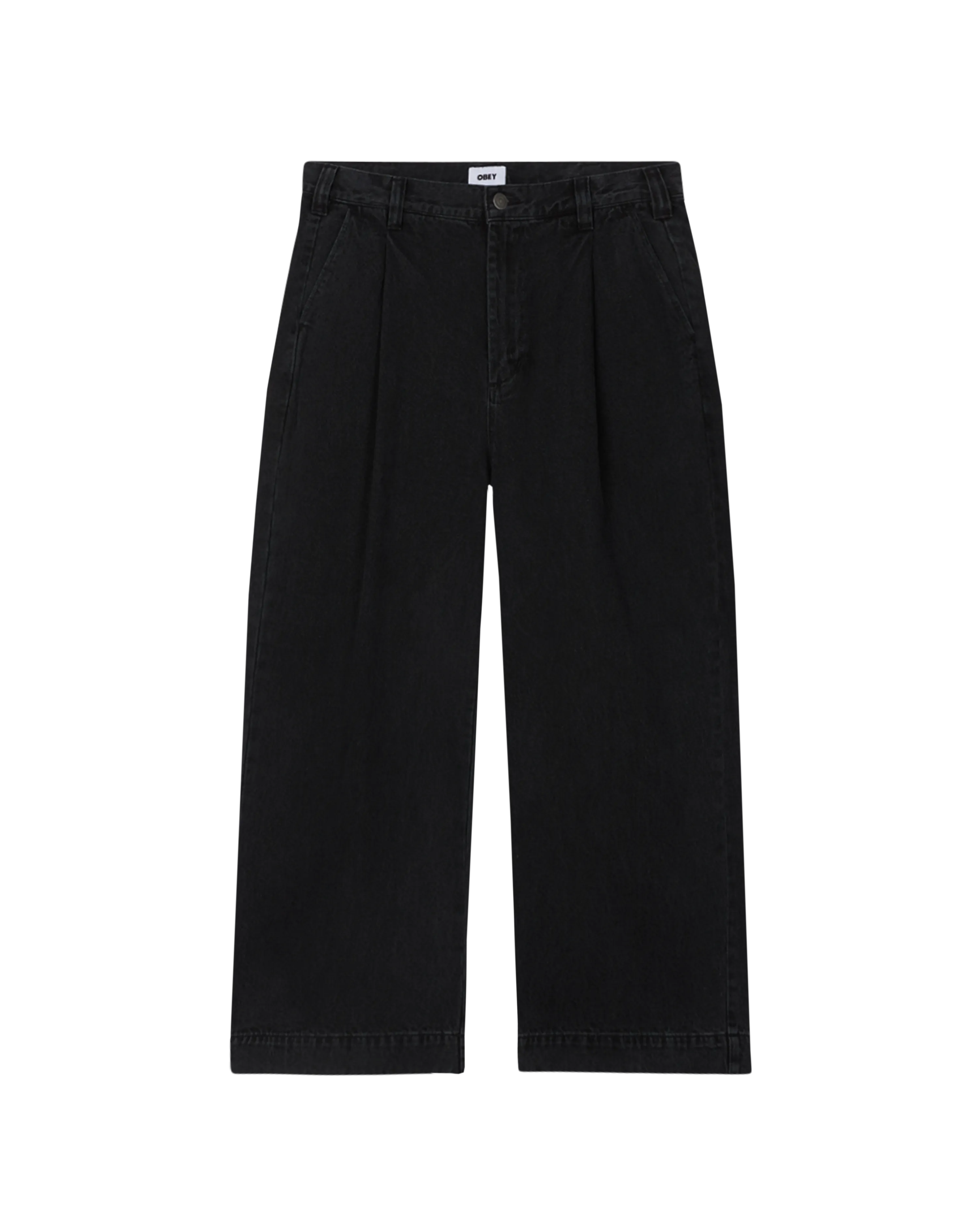 OLIVER DENIM PLEATED PANT