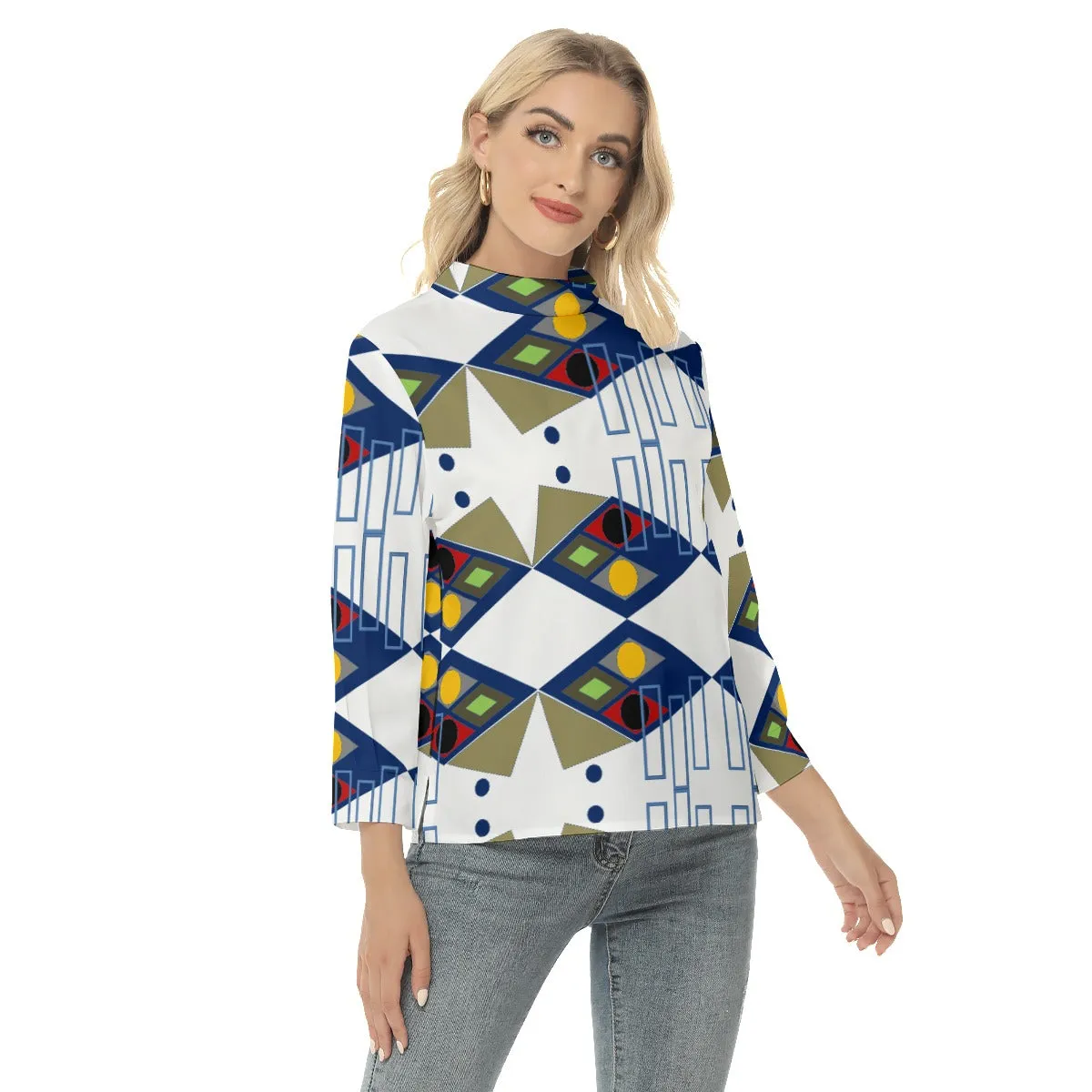 Origen Destination Women's Back Buttoned Blouse