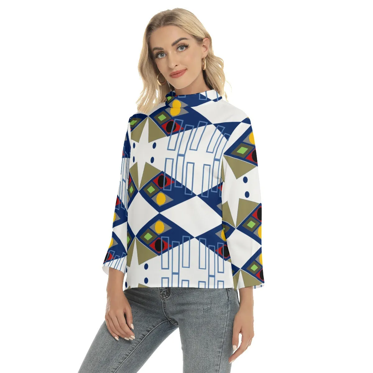 Origen Destination Women's Back Buttoned Blouse