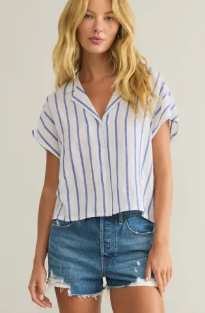 Parallel Short Sleeve Button Down