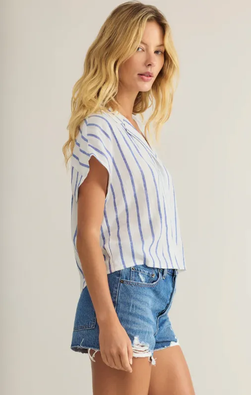 Parallel Short Sleeve Button Down