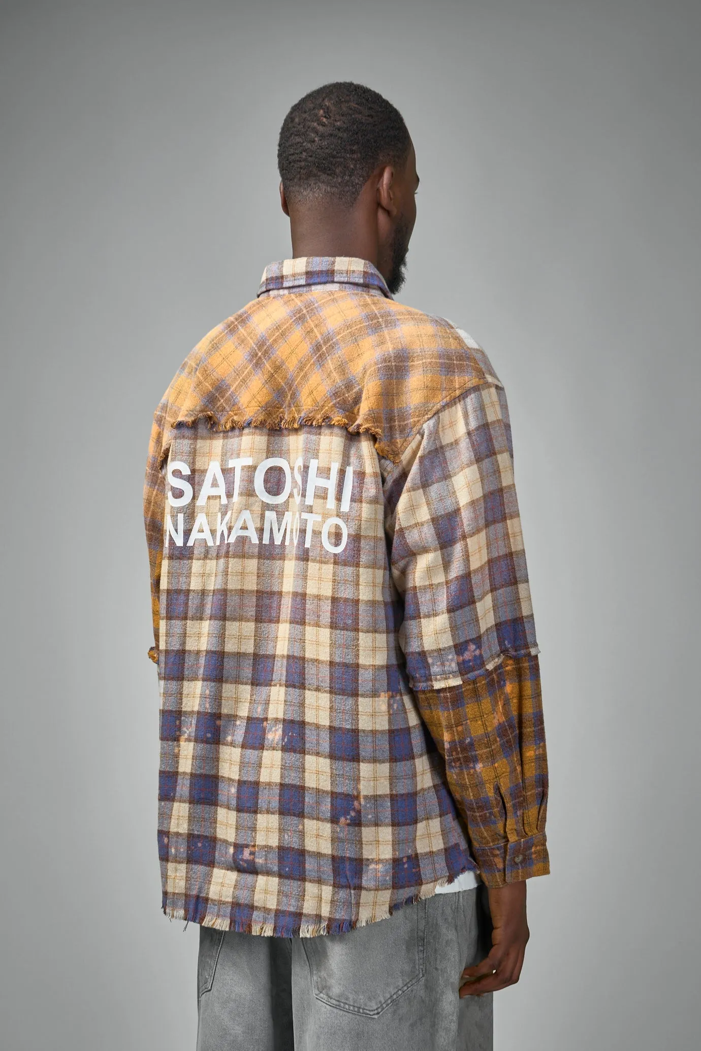 Patchwork Logo Flannel