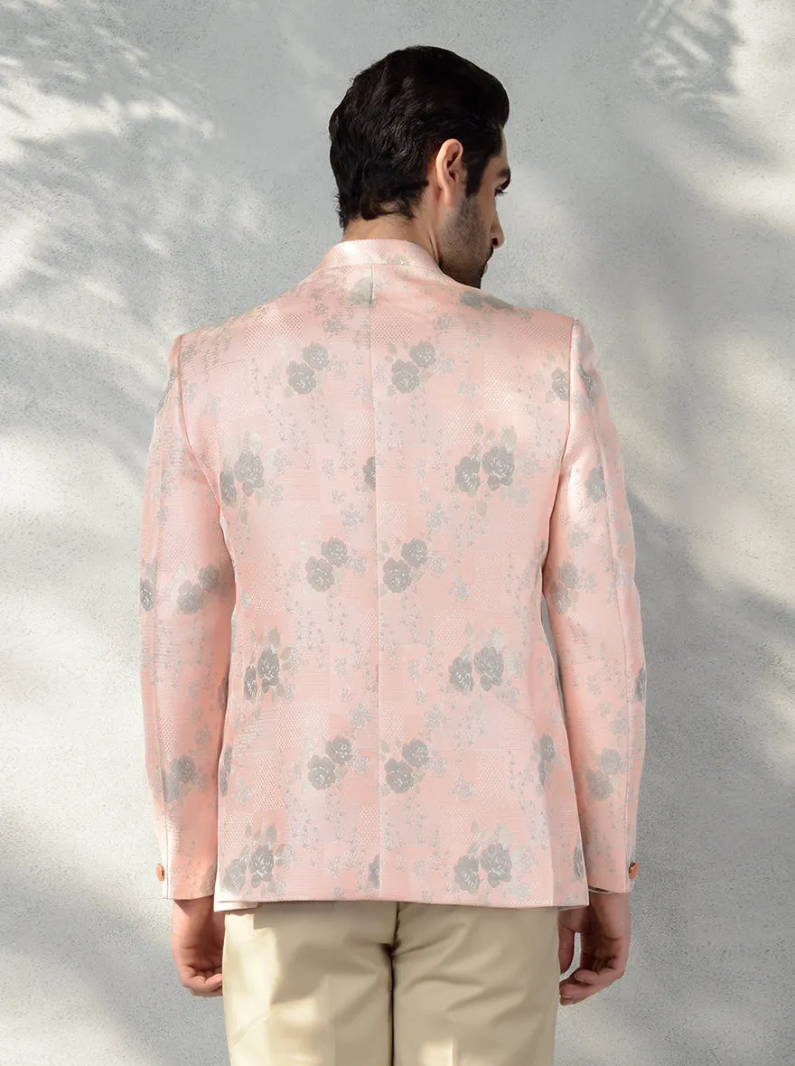 Peach Jodhpuri Suit | JadeBlue