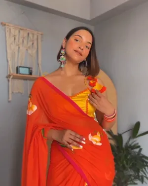 Peela Rang Blouse