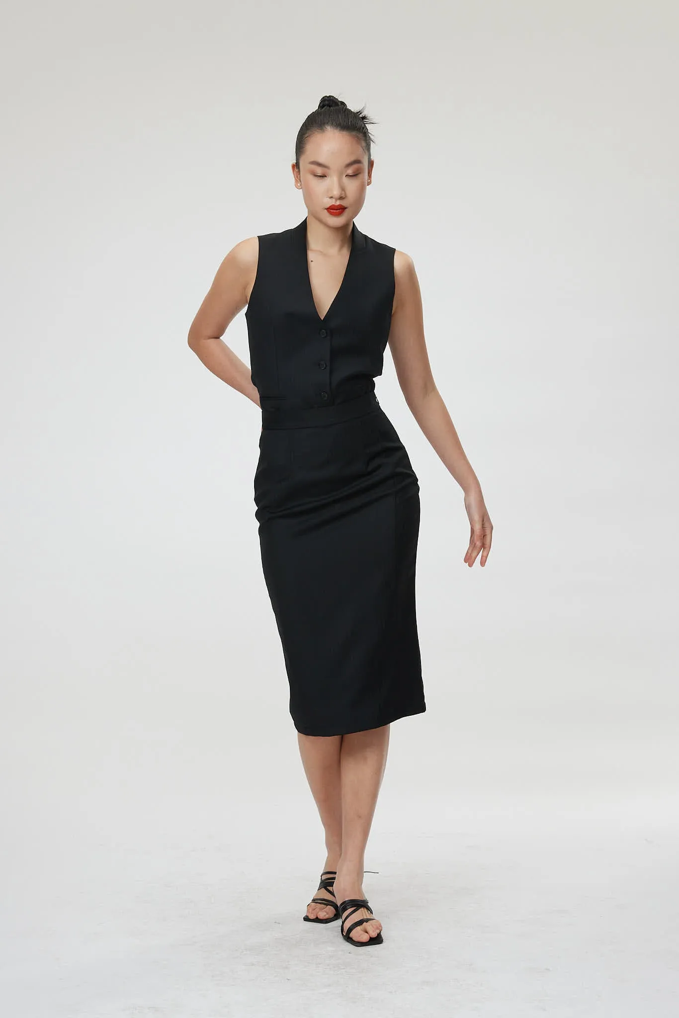 Piacenza Skirt - Pencil skirt in black