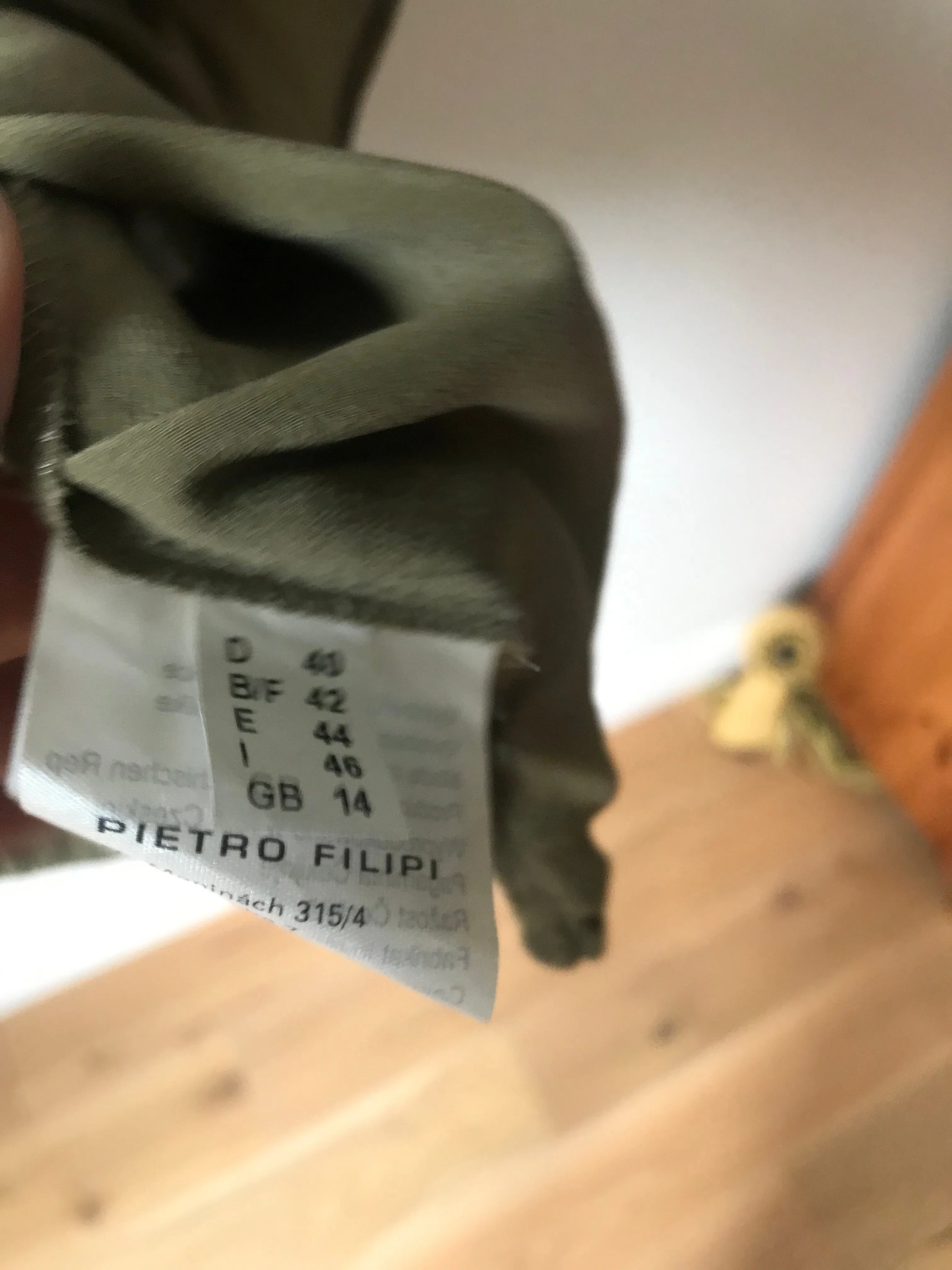 Pietro Filipi silk blouse