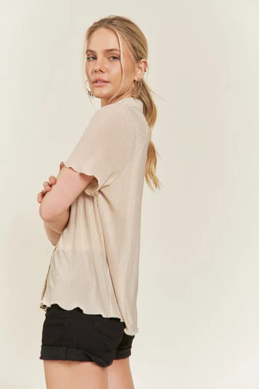 PLUS TEXTURED BUTTON DOWN SHIRTS