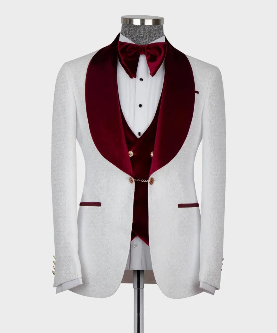 Premium Quality Luxury Three Piece Suit - Preorder/ Layaway Option available