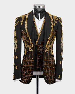Premium Quality Luxury Three Piece Suit - Preorder/ Layaway Option available
