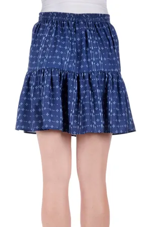 Pure Western Womens Emma Skirt - Navy